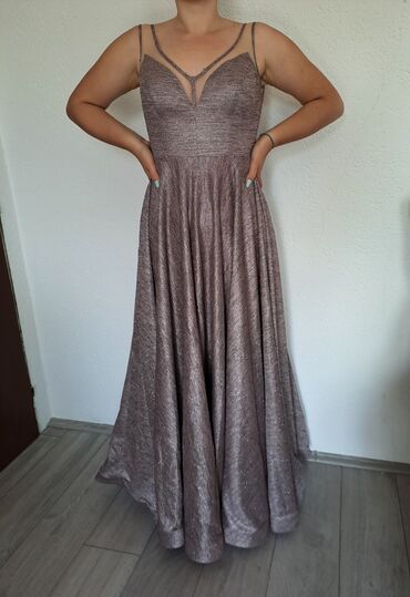 helanke za zimu zenske: M (EU 38), color - Purple, Evening, With the straps