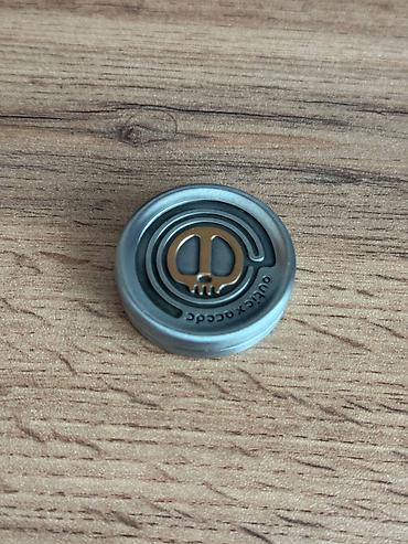Digər idman və istirahət malları: Pirate Coin anti stress fidget Fidget Titanium toy - oyuncaq — — 1