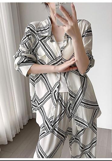 Женская одежда: Халат, Хлопок, Китай, 4XL — 8