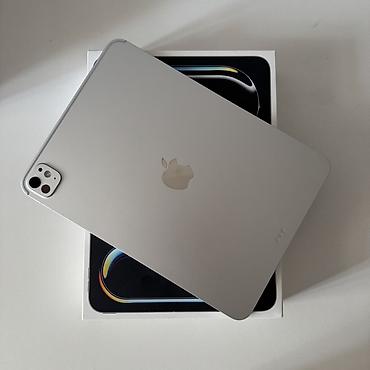 Планшеты: Планшет, Apple, память 1 ТБ, 10" - 11", Wi-Fi, Б/у, Классический цвет - Серебристый — 1