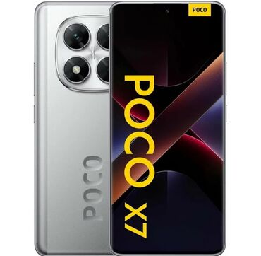 Redmi: Poco X7, Новый, 512 ГБ, цвет - Белый, В рассрочку, 1 SIM, 2 SIM, eSIM