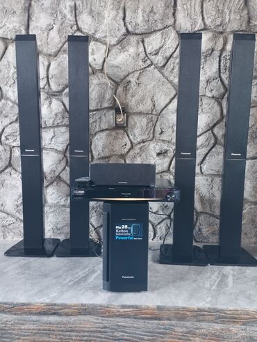Dinamiklər və kolonkalar: Panasonic ev kinoteatrı – tam komplekt 5.1 akustik sistem — 1