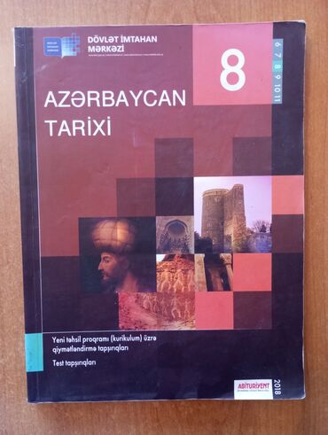 azerbaycan tarixi 8 ci sinif pdf: Azərbaycan tarixi 8 ci sinif test toplusu 2018