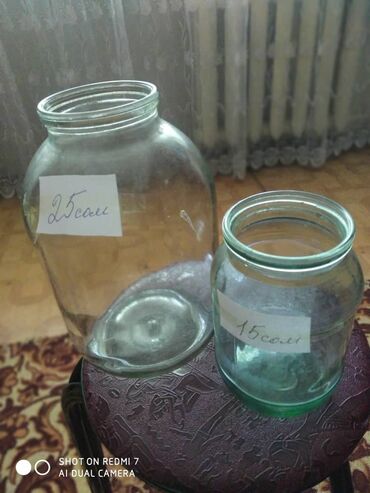 голубая ель саженцы: Продаю банки. 3х и 1 литровые. номер