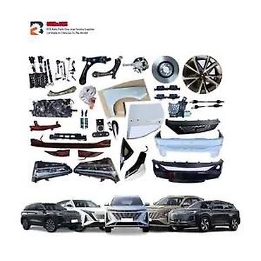 Решетки радиатора: Решётка радиатора для Changan CS55 Plus (рестайлинг) - Тип: передняя — 3