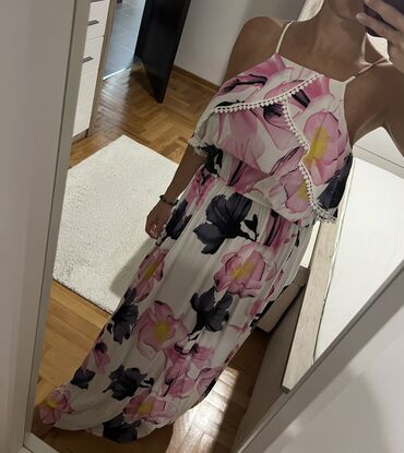 shein haljina: M (EU 38), bоја - Šareno, Oversize, Dugih rukava