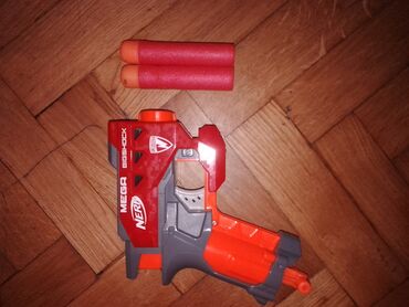Oyuncaqlar: 🔫 Nerf Mega BigShock — güclü blaster + 2 ox ilə! Orijinal Nerf Mega