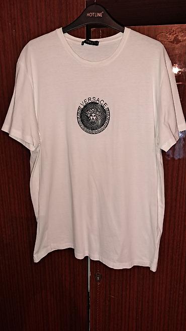 ağ papaq: Futbolka, Versace, 2XL, rəng - Ağ — 1