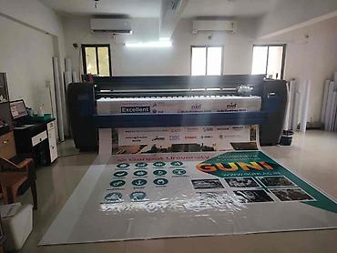 Hər növ reklam işləri görülür.vinil,banner, işıqlı, hərfi,Çap