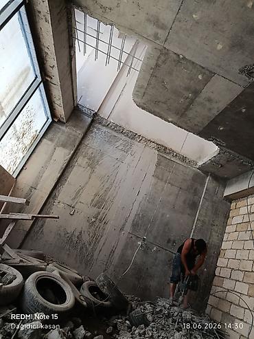 Beton işləri: Beton kəsmə xidməti - Divar, döşəmə və tavanlarda dəqiq və səliqəli — 22