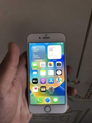 Qaşıqlar: IPhone 8, 64 GB, Gümüşü, Barmaq izi