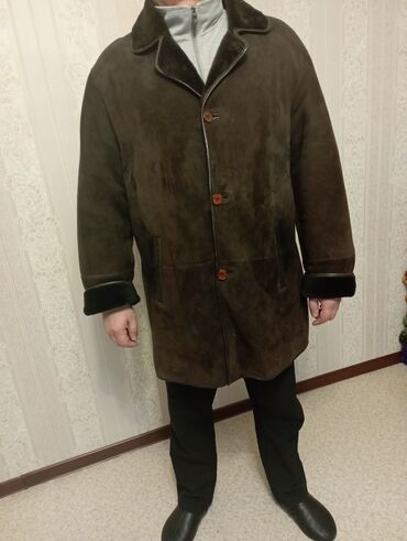 турецкое пальто мужское: Срочно продается дублёнка турецкого производства. качественная