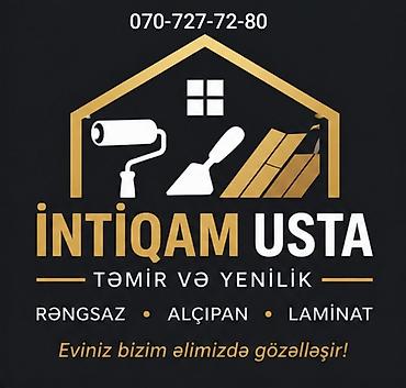 5555 test cavablari: İntiqam Usta – təmir və yenilik xidməti Xidmət sahələri: - Rəngsaz — 1