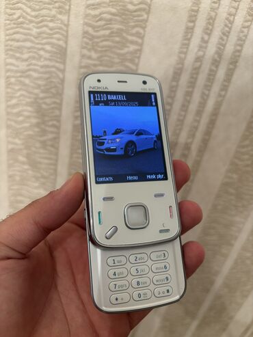 pioneer ts g1610f: Nokia N86 8Mp, 4 GB, rəng - Ağ, Düyməli