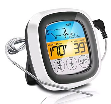 Termometrlər: Kolbasa/ət məhsulları üçün iynəli rəqəmsal (elektron) toxunmalı — 5