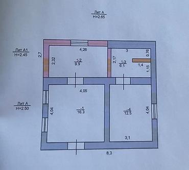 Продажа домов: Дом, 50 м², 4 комнаты, Собственник, Косметический ремонт — 17