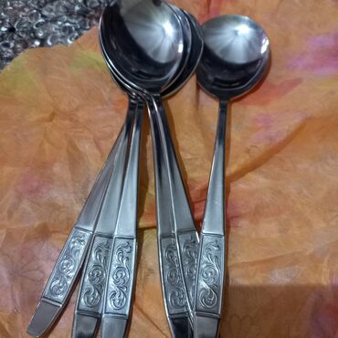 Süfrə ləvazimat dəstləri: Qedimi hamisı tam teze bulud qaşığlari xörek qaşığ destıəri itort — 5