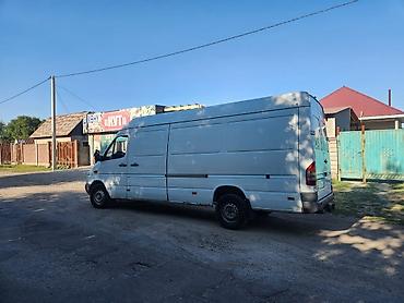 ролики спринтер: Mercedes-Benz Sprinter (длинная база, высокий крыша), белый фургон — 3