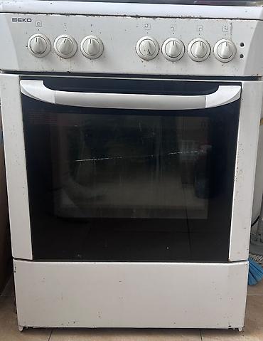 Qarışıq sobası Ayrıca dayanan, 4 gözlü, İşlənmiş
