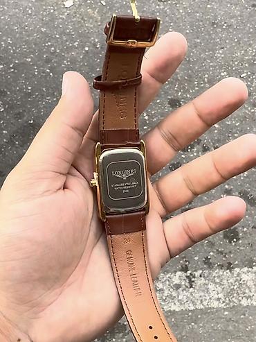 longines saat: Yeni, Qol saatı, Longiness, rəng - Qəhvəyi — 3
