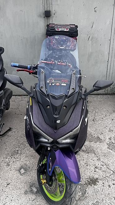 скуто: Zmax 200 куб инжекторный свет чорный ✅⬛️ сток ♻️ зашитный дуга 🏍️ — 9