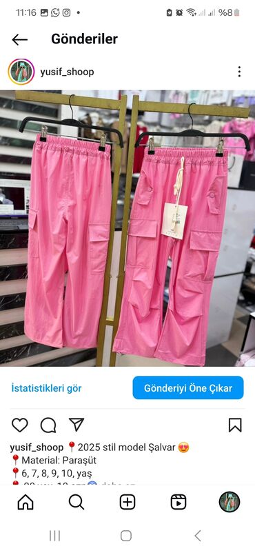 Cinslər və şalvarlar: Legginslər, Uniseks, 5 - 6 yaş