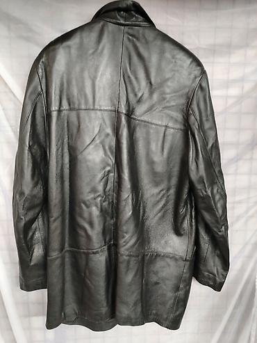 guado leather jacket: MONA muški kožni mantil / duža jakna (Prirodna koža) Na prodaju — 6