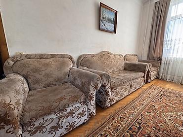 damla divan desti: Klassik mebel dəsti – 3 parçalı - Tərkib: 1 ədəd iki nəfərlik divan + — 1