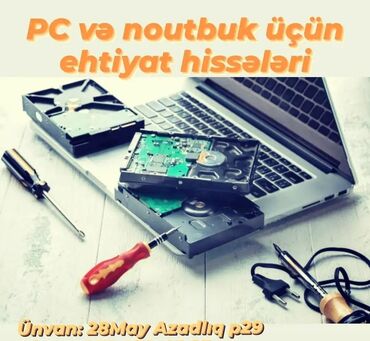 işlənmiş noutbukların alışı: 🖥️Pc və 💻noutbukların diaqnostikası 📝Zəmanətli təmiri🔧🔖🔬 🤝Alışı və