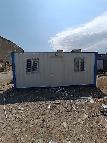 20 fut dəmir konteyner-ofis Xüsusiyyətlər: - Ölçü: 20 ft (6.00 x 2.4