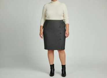 spódnice midi hm: Women`s skirt, size XL