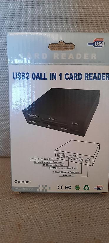 komp: USB 2.0 “All‑in‑One” daxili kart oxuyucu - 3.5" bay üçün daxili — 3