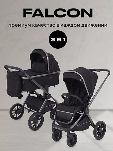 коляска рант: Коляска, цвет - Черный, Б/у, Самовывоз — 1