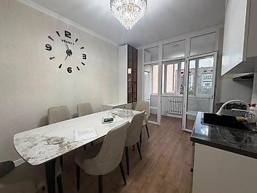 квартира аламидинский: 2 комнаты, 53 м², Аламедин-1 мкр Элитка, 4 этаж, Евроремонт — 1