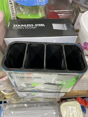 подставка для ложек вилок: Подставка-органайзер для столовых приборов Stainless-Steel - — 2