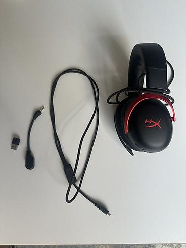 ps5 kontakt home: Yeni Simli Qulaqcıqlar, HyperX, rəng - Qara — 1