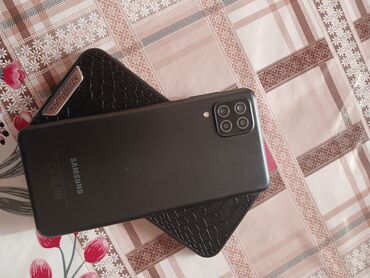 Çaydanlar: Samsung Galaxy A12, rəng - Qara, Barmaq izi