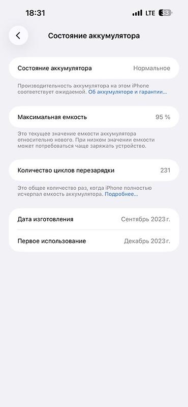 pixel pro 6: IPhone 15 Pro Max, Б/у, 256 ГБ, Natural Titanium, Чехол, 95 % — 7