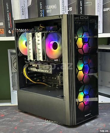 gaming computer: ➡️Gaming PC – | Ryzen 5 7500F 5.00 GHZ | RTX 5060 8GB | 16GB DDR5 RAM — 1