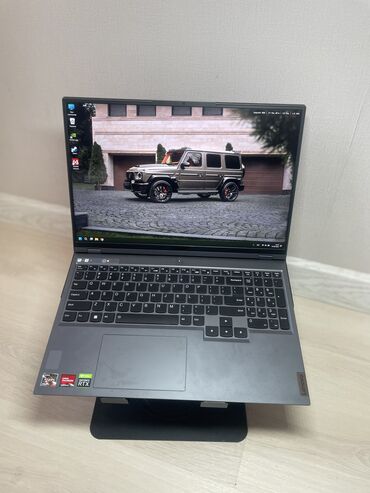4 к: Ноутбук, Lenovo, 8 ГБ ОЗУ, AMD Ryzen 7, 15.6 ", Б/у, Для работы, учебы, память SSD