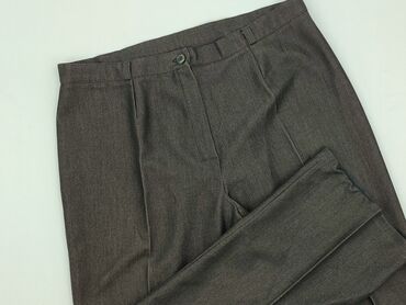Women: Material trousers for women, size 3XL (EU 46)