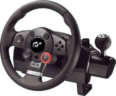 oyun konsolu ucuz: Logitech Driving Force GT Wheel | 941-000099 PS3 yarışı Gran
