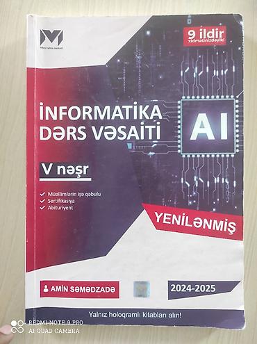 Спорт и хобби: MHM informatka muhazirə kitabı — 1