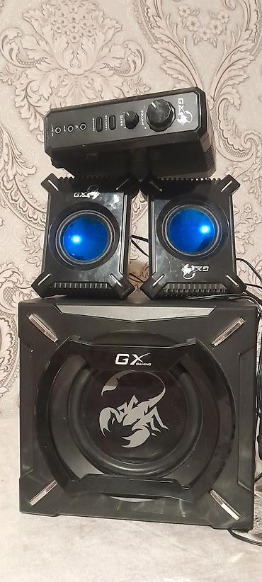 iphon 5: GX Gaming 2.1 akustik sistem - Komponentlər: 1 ədəd subvufer + 2 ədəd — 1