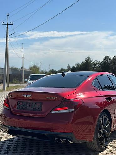 GAC: Genesis G70 2.0T — спортивный седан бизнес‑класса в эффектном красном — 7