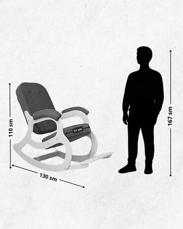 Kreslolar: Yeni, Kreslo-kaçalka, Parça, Kredit var, Şəhərdaxili pulsuz çatdırılma — 11