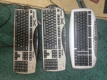 �������������������� ������ �������� ������������ ������������ в Кыргызстан | Клавиатуры: Три рабочие клавиатуры за 2000 сом