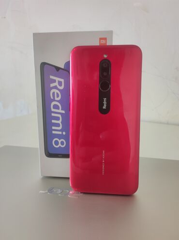 Xiaomi: Xiaomi, Redmi 8, Б/у, 64 ГБ, цвет - Красный, 2 SIM