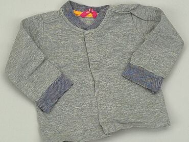 sweterek dla niemowląt na drutach: Bluza, 0-3 m, stan - Dobry