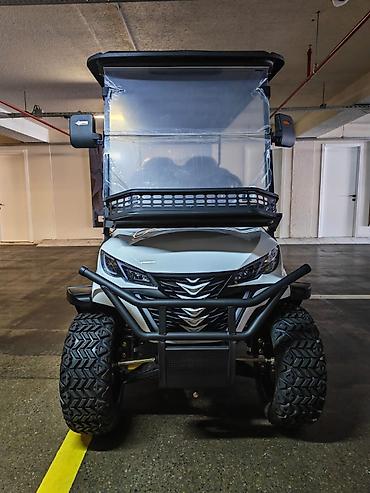 Microcar: Elektrik golf karı – 4+2 yerlik, off-road təkərli Məhsul təsviri: - — 1